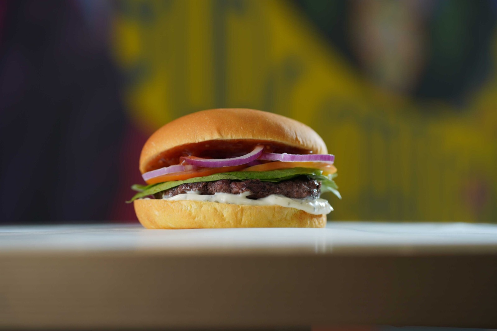Fresh El Burgerritos beef burger made in Gawler East