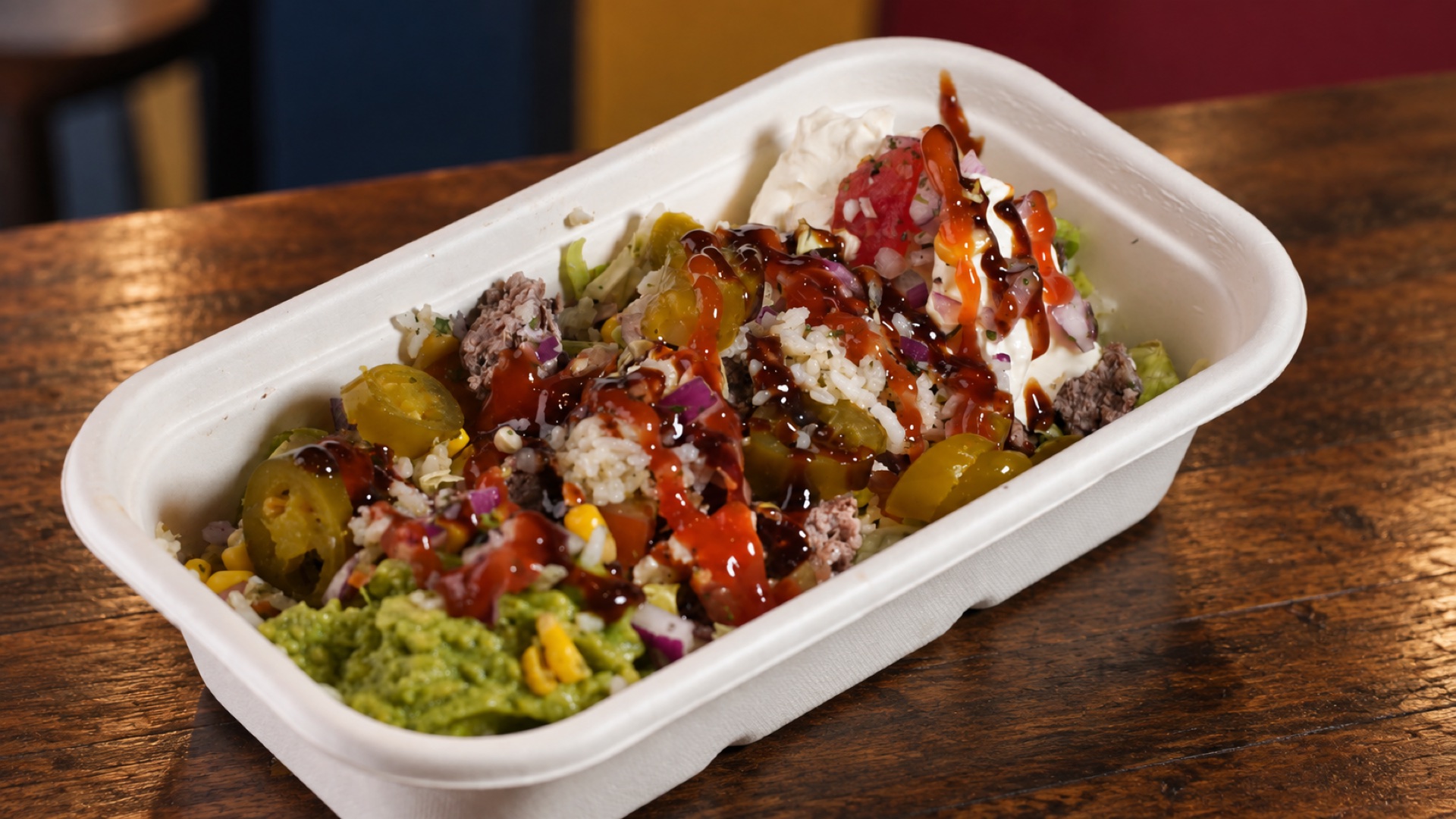 Loaded El Burgerritos bowl